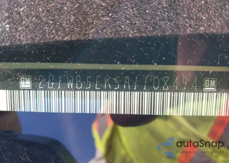 2010 Chevrolet Impala Lt from USA, damaged, VIN 2G1WB5EK5A1108494